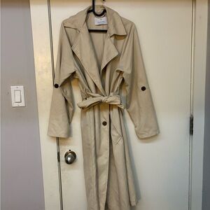 Stradivarius Classic Tan Trench Coat